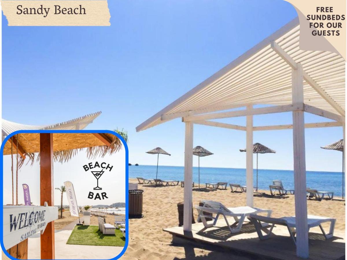 Luxury Sea View Two Bedroom Apartment In Caesar Resort & Spa, Long Beach Perivolia tou Trikomou Exterior photo
